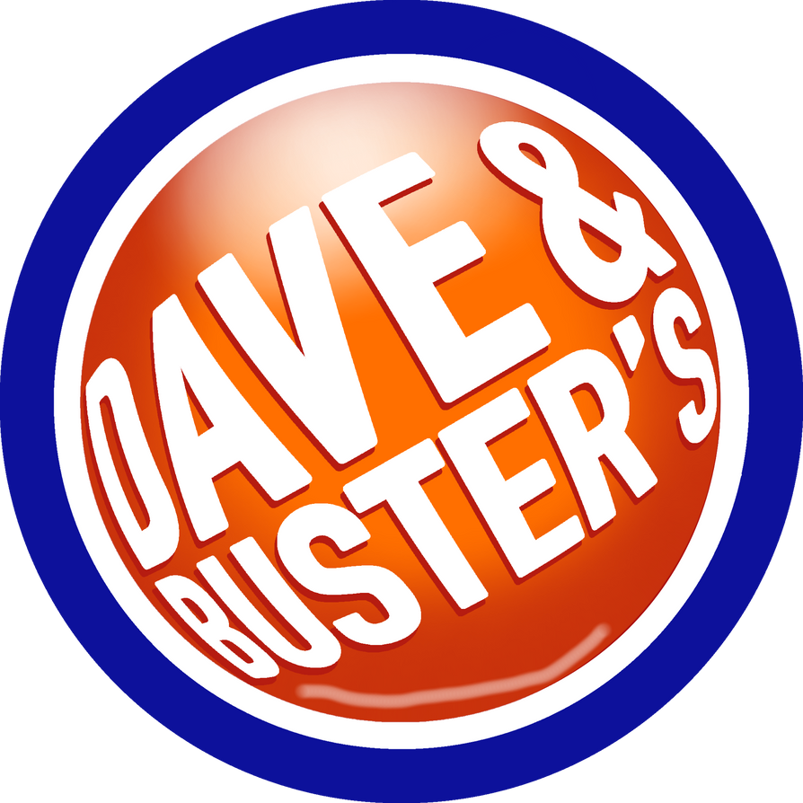 Dave And Buster's Logo Combination (2014 + 2020) by vincerabina on