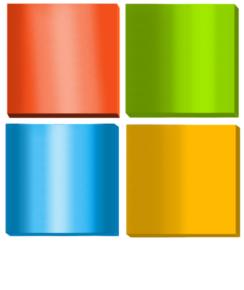 Microsoft Logo Combination (1987 + 2001 + 2012) by vincerabina on ...