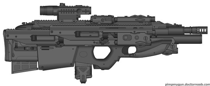 Excalibur Mk III Battle Rifle WIP