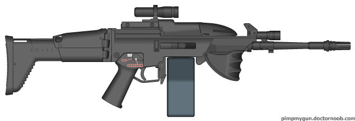 X-17 XPAAR ExperimentalPowered Armor Assault Rifle