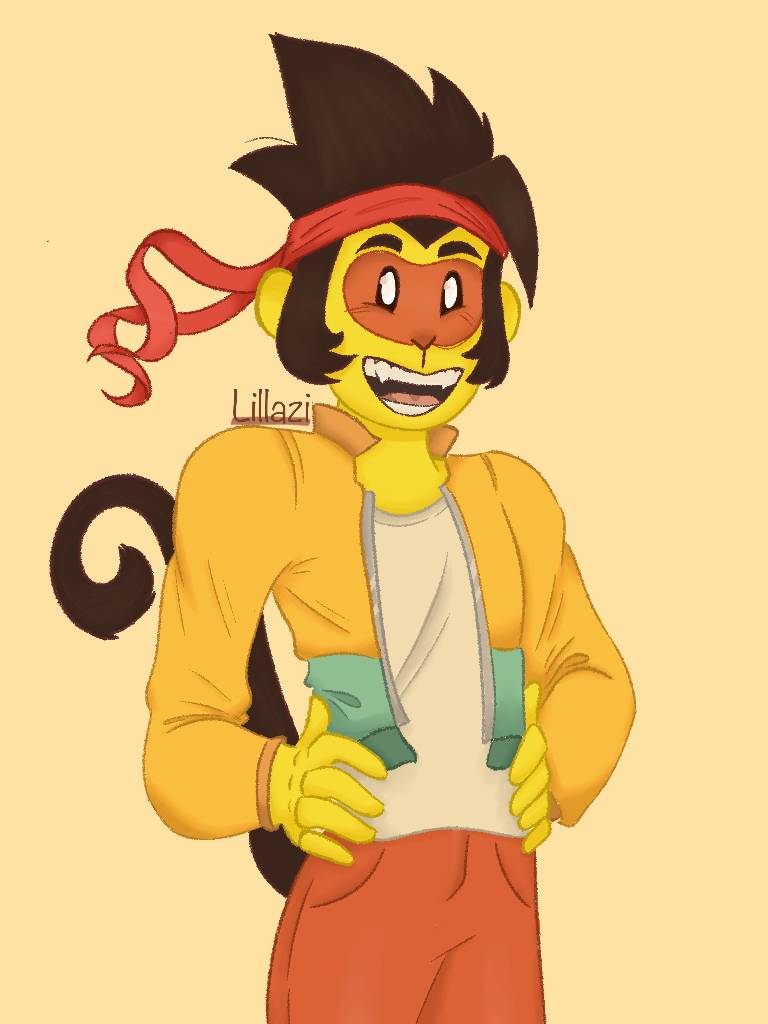 Monkey Form Deviantart Monkie!Mk by Lillazi on DeviantArt