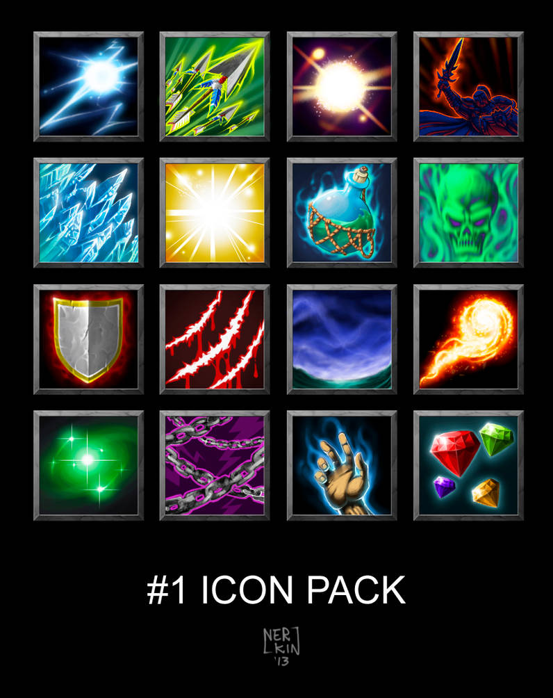 #1 Icon Pack by Nerkin on DeviantArt