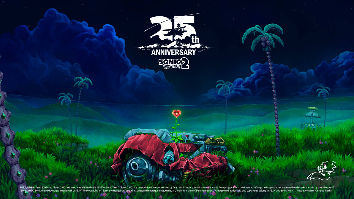 25th anniversary of Sonic 2 by Nerkin