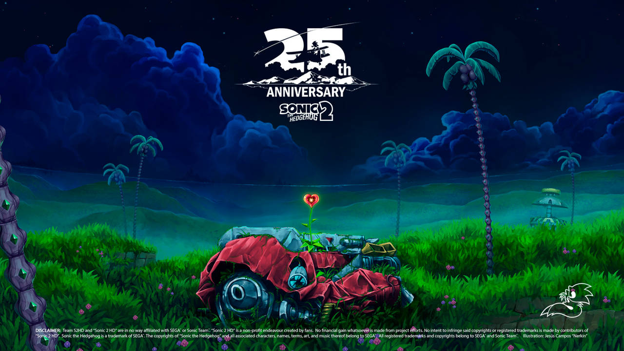 25th anniversary of Sonic 2 by Nerkin