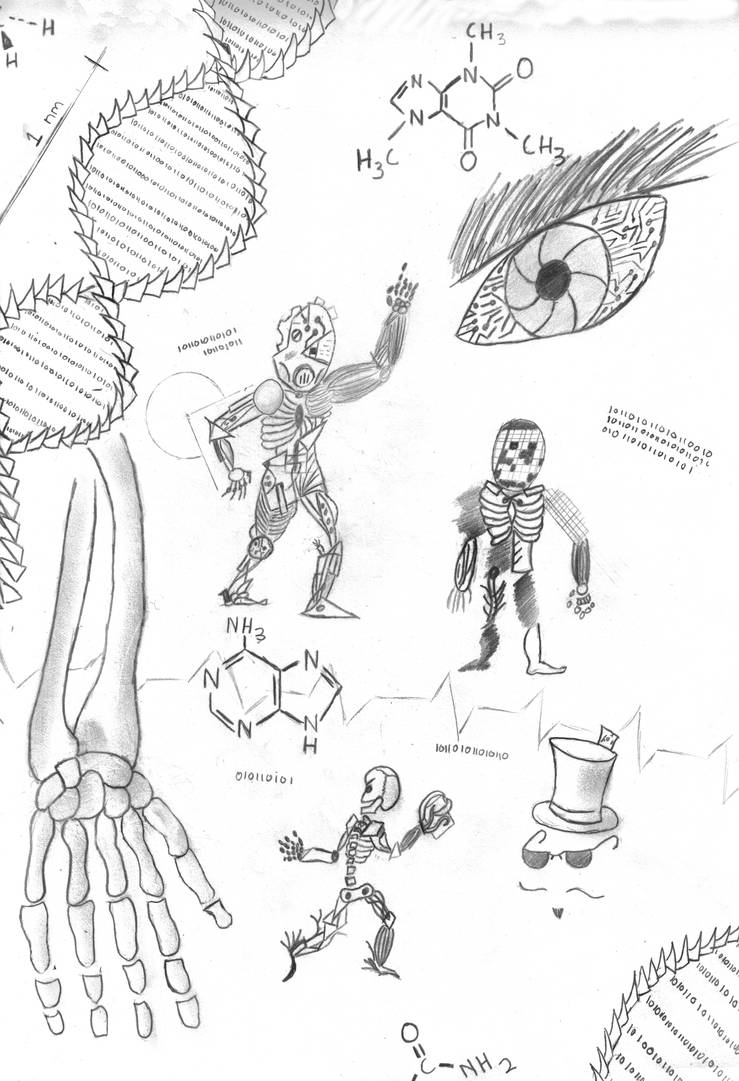 Transhuman Sketches by Electricbees on DeviantArt