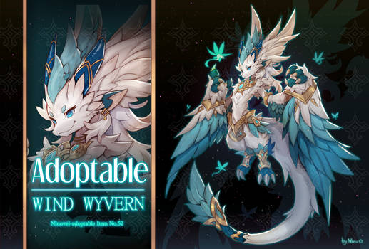 [CLOSED] Adopt No.52 Wind Wyvern