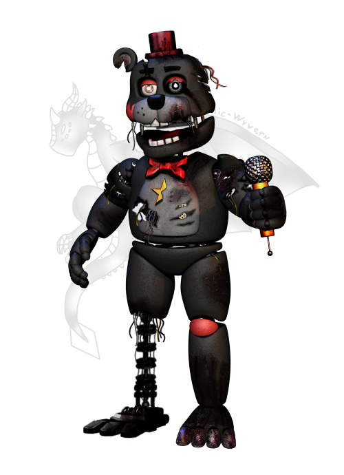 FNAF2: Withered Foxy by Thrakirzod on DeviantArt