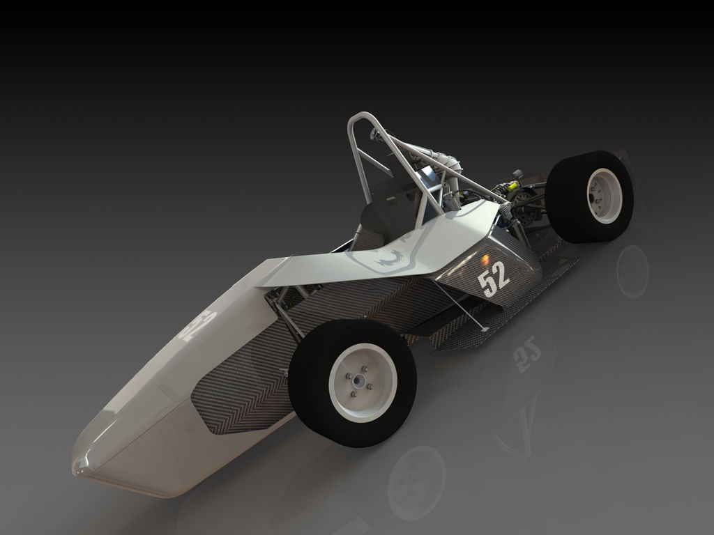 Formula student car. Front view by LocoAtomo on DeviantArt