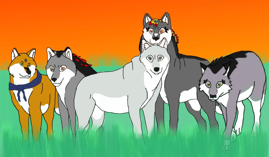Cd Rudd Deviantart Wolfpack the pack by BlueSkyWolf on DeviantArt