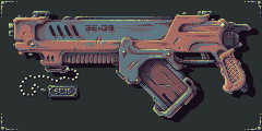 Gun 009 PIXEL