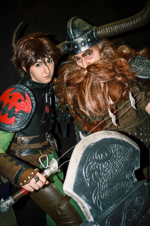 Hiccup and Stoick