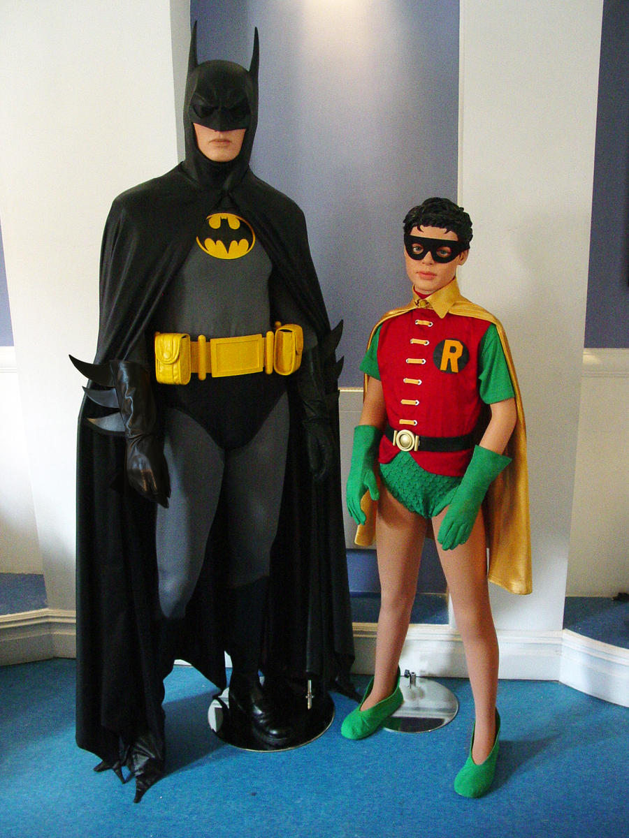 Batman and Robin Costumes for High School Play by darklord1967 on DeviantArt