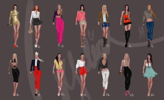 Fashion designs by Lideeh 3