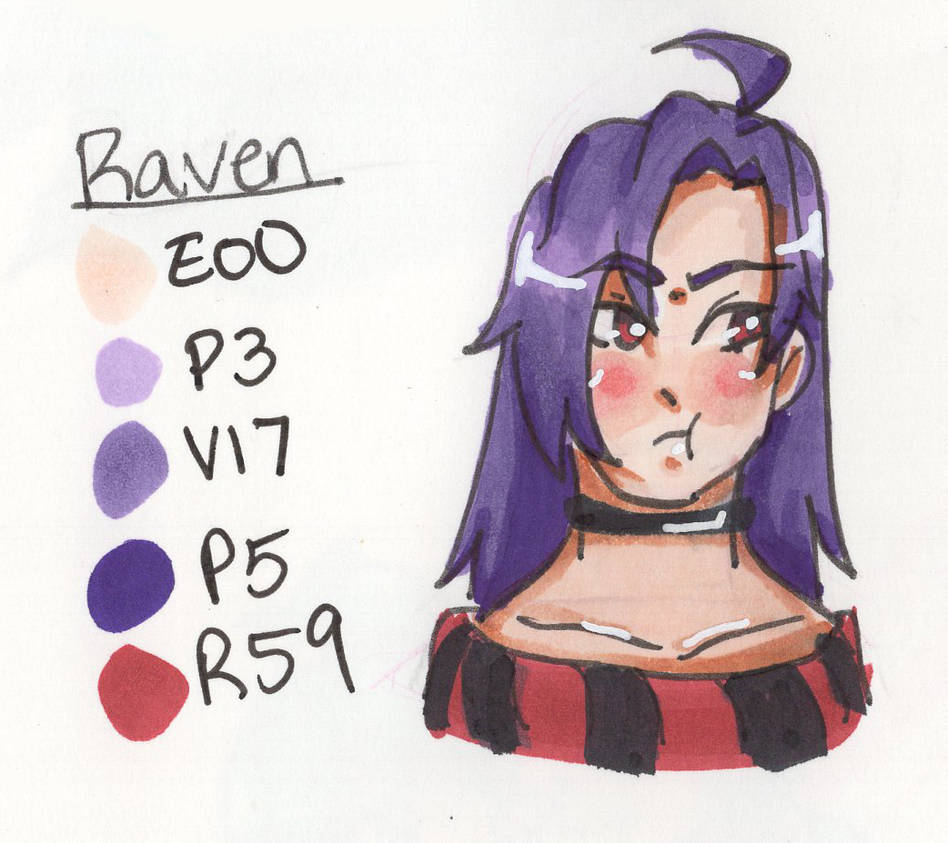 Raven - Color Pallet by kawaiiwolves on DeviantArt