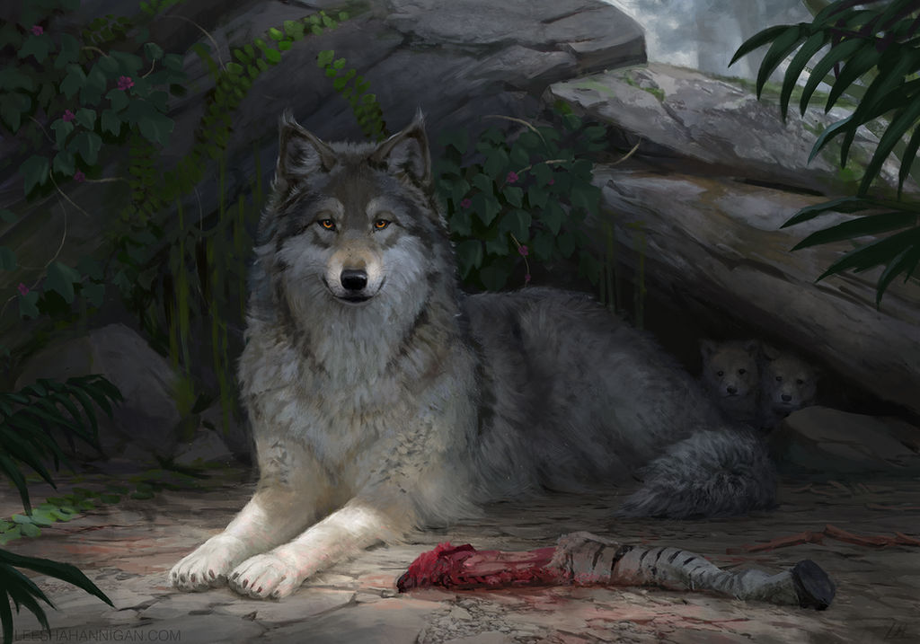 Pack Mother by LeeshaHannigan Pack Mother by LeeshaHannigan