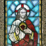 Stained Glass Sacred Heart