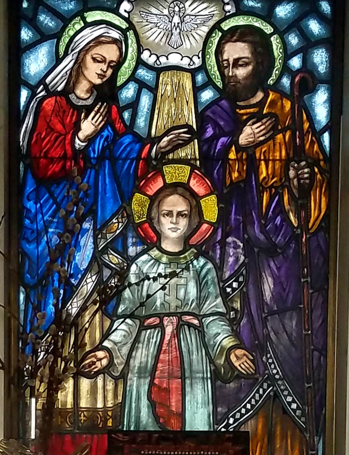 Holy Family Stained Glass by GUDRUN355 on DeviantArt
