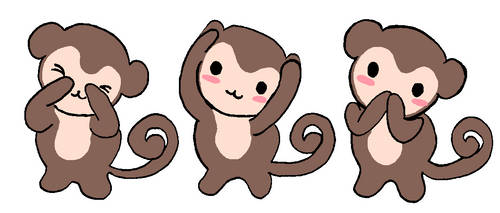 monkey see, monkey do