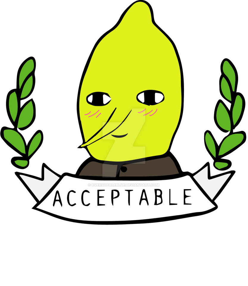 Lemon Acceptable Acceptable Lemongrab by eversopaleblue on DeviantArt