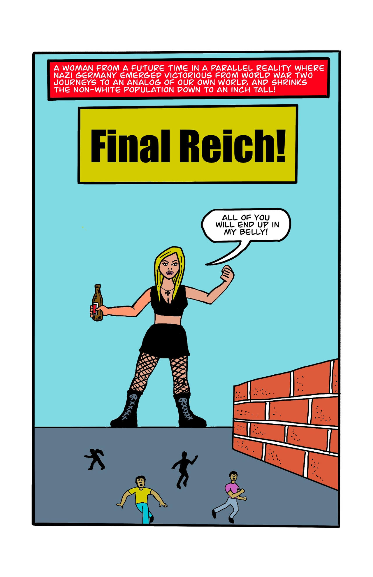 Alternate title page for Final Reich! by Riverd0g on DeviantArt