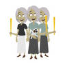 The Minifigure Mystery Frenemies Grannies
