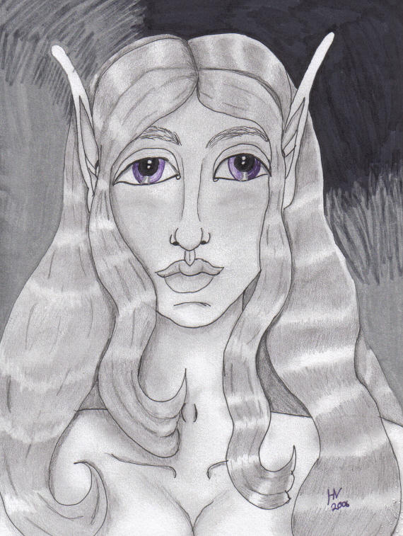 elf lady by TatteredFairyLady on DeviantArt