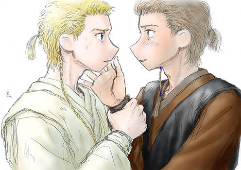 Obi-Wan and Anakin?