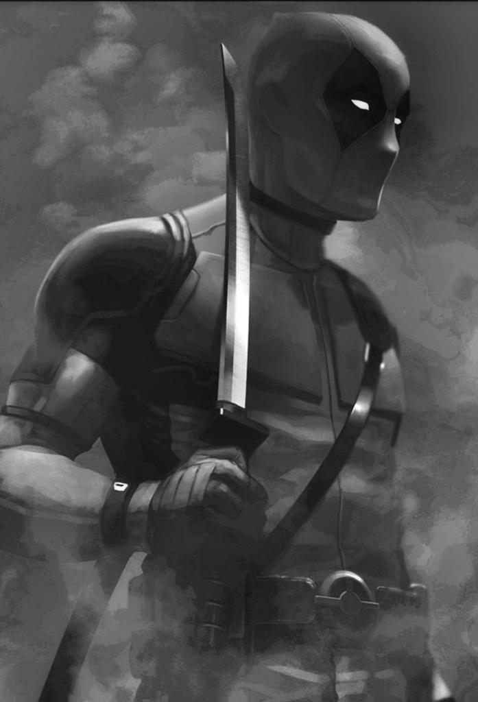 Drama deadpool by JustNickArt on DeviantArt