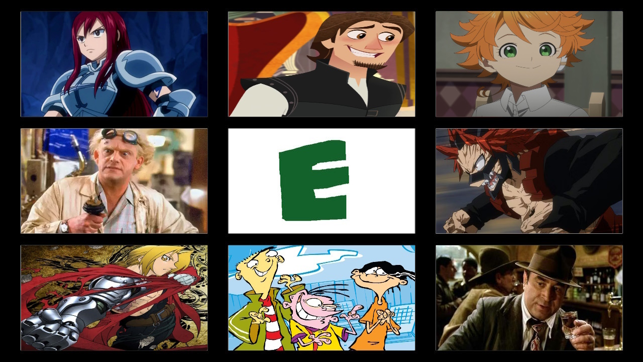 Fanatsy Names With E My Favorite Characters With the Letter E by Tohokari-Steel on DeviantArt