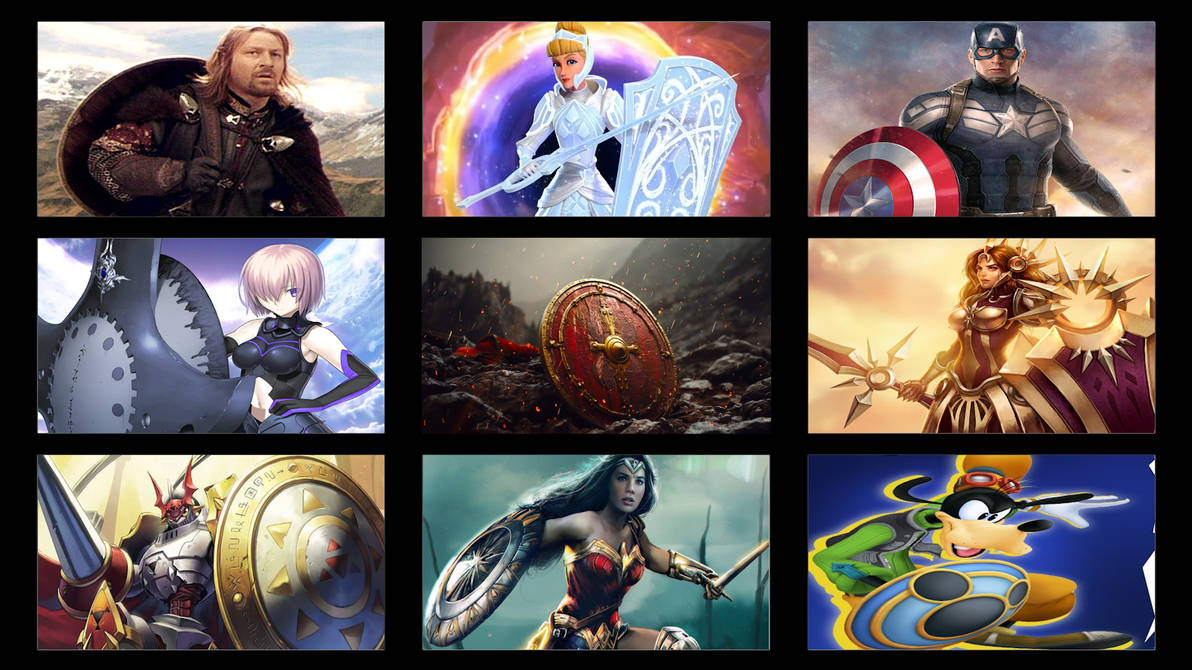 Shield Character Design Favorite Shield Characters by Tohokari-Steel on DeviantArt