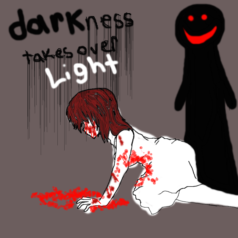 darkness takes over light