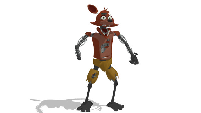 Withered Foxy Fnaf 2 (Wip) - Download Free 3D model by dshaynie