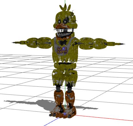 MMD- FNaF World's 2nd by OscartheChinchilla on DeviantArt