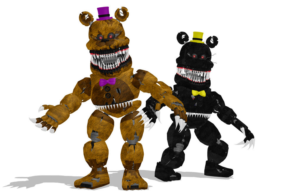 Nightmare Fredbear en FNaF 3 by Gangalf on DeviantArt