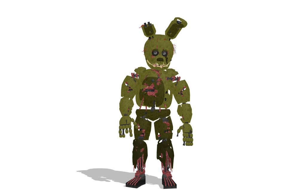 Springtrap V2 MMD- Springtrap V2 by OscartheChinchilla on DeviantArt