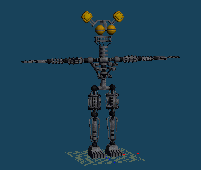 Meta/MMD (WIP)- Springlock Endo by OscartheChinchilla on DeviantArt