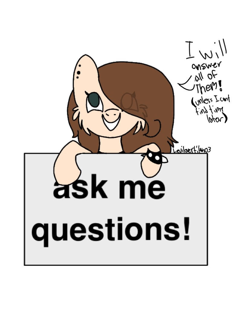 Ask my oc questions! by Levilovertitan03 on DeviantArt