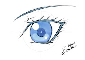 Draw an eye with Reiq Practice 2021