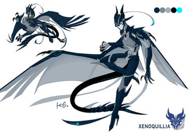Xenoquillia (TFP oc Reference)