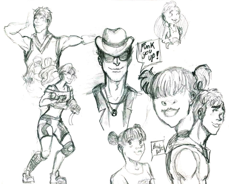 Dc doodle 1 by Hiseru on DeviantArt