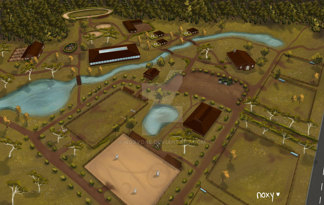 Hollow-Point Ranch Map (by @Noxydae) by DumpyDonut on DeviantArt