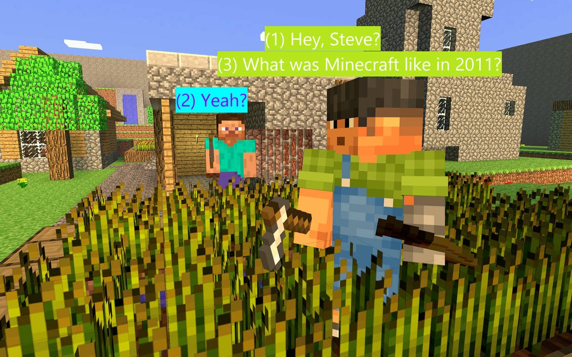 Minecraft Java Nostalgia Minecraft 2011 Nostalgia by mango3st on DeviantArt