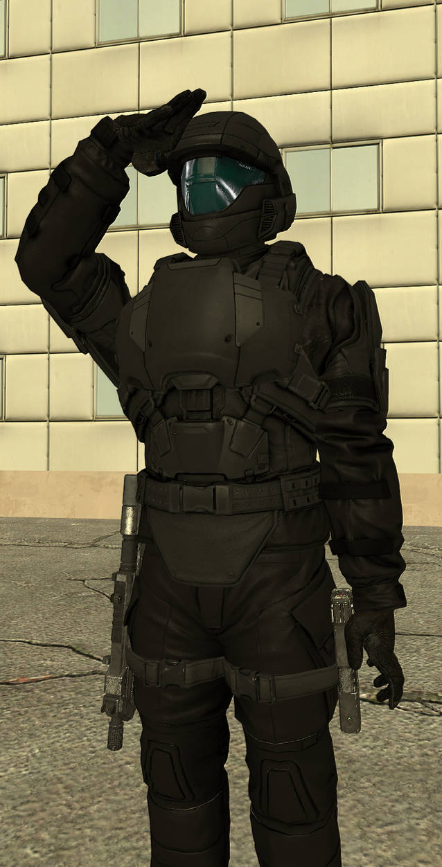 ODST Salute by mango3st on DeviantArt