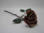 Enameled Copper Rose