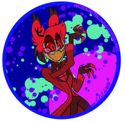 Alastor sticker idea