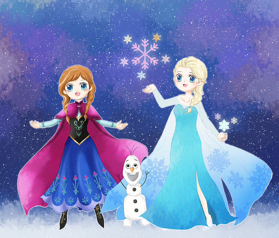 Frozen_ Elsa and Anna