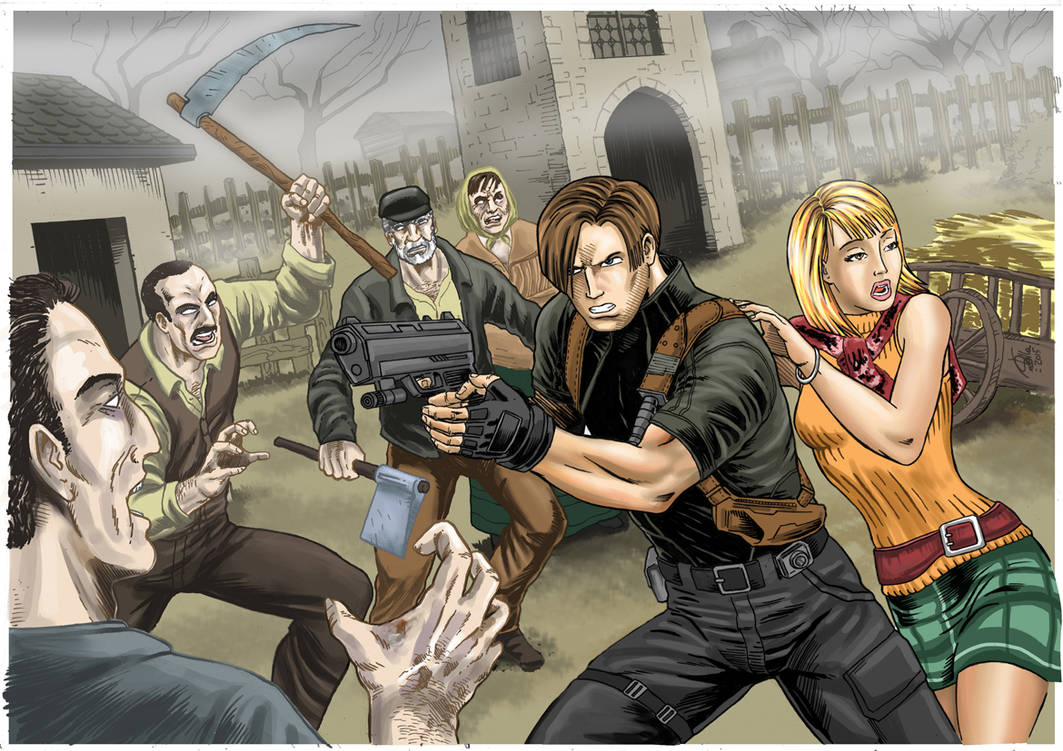 Resident Evil4 Remake Village by Bowu on deviantART