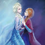 Frozen  elsa and anna