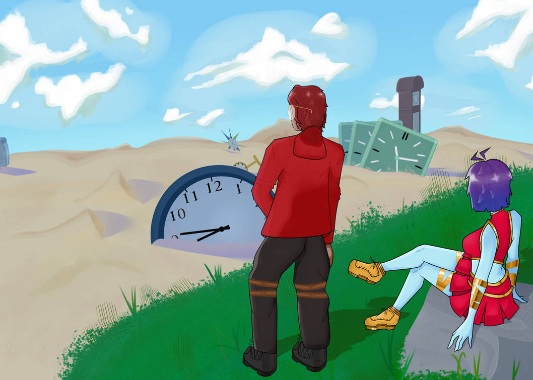 Clock Dimension - OC by lagerdraww on DeviantArt