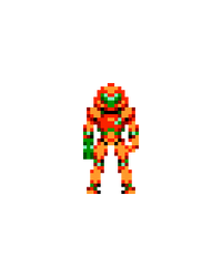 NES-Styled Idle Samus